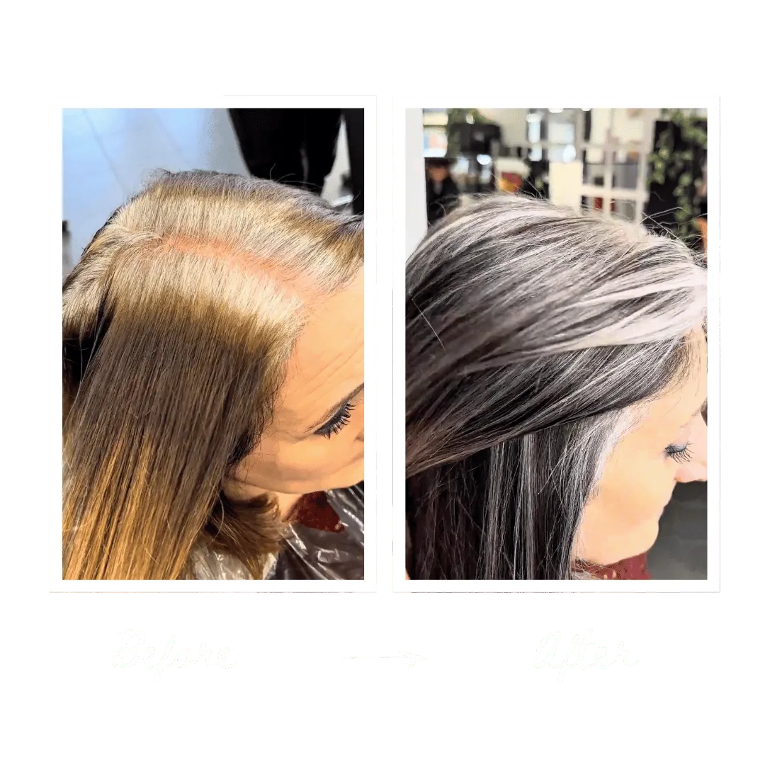Prima e dopo Grey Blending — Sabrina · 47