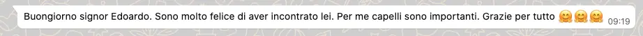 Recensione cliente Grey Blending